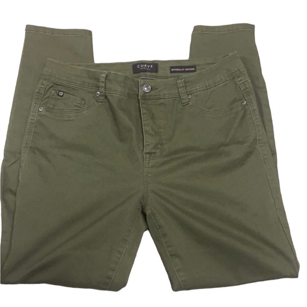 Curve Appeal green Minimalist Jegging size 16